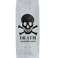 DEATH 'White Skull' Square Nose 9'' Pool Deck