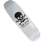 DEATH 'White Skull' Square Nose 9'' Pool Deck