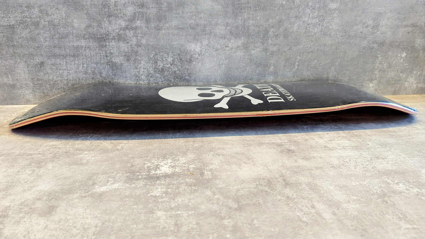 DEATH 'Black Skull' Square Nose 9'' Pool Deck