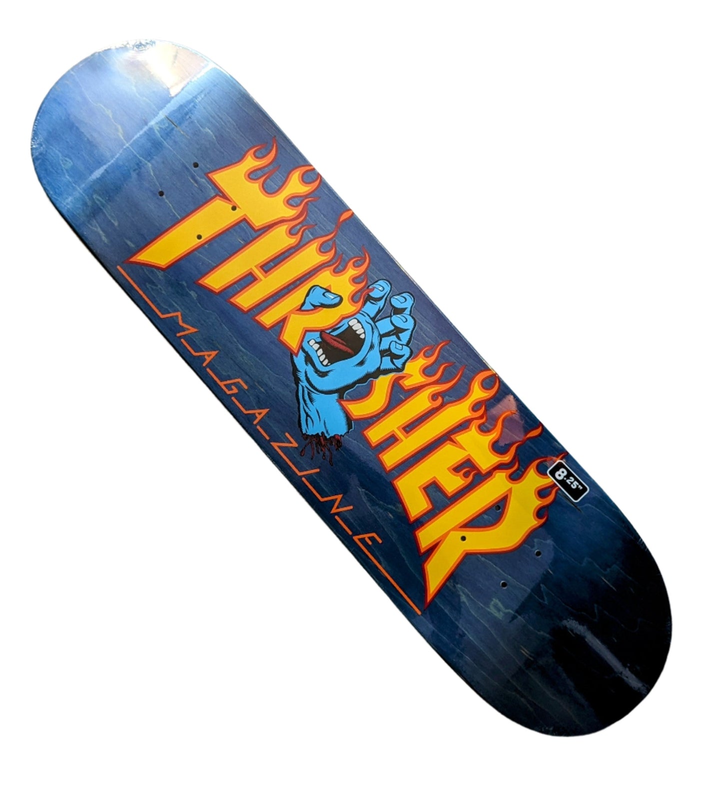 SANTA CRUZ ' Thrasher And Screaming Hand' Deck 8.25"