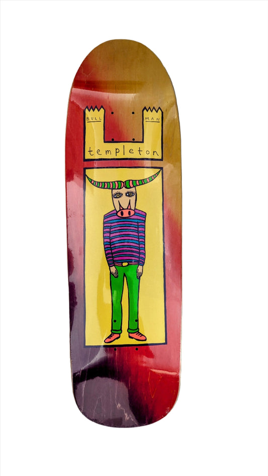 NEW DEAL Ed Templeton Bull man 9.35' Neon R7 deck