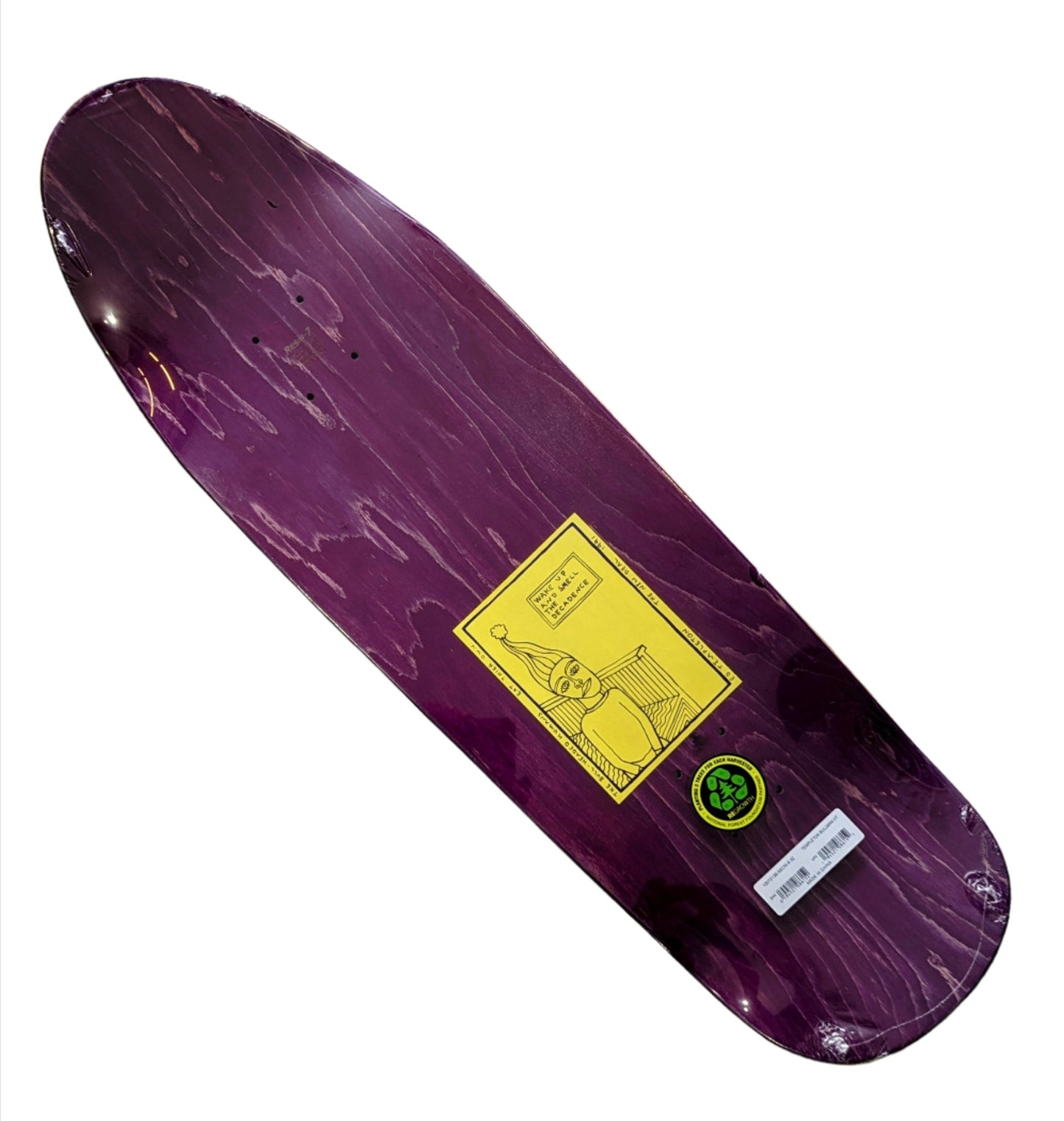 NEW DEAL Ed Templeton Bull man 9.35' Neon R7 deck