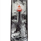 HEATHEN LIGHTHOUSE ON ROUNDHEAD SKATEBOARD DECK - 8.75"