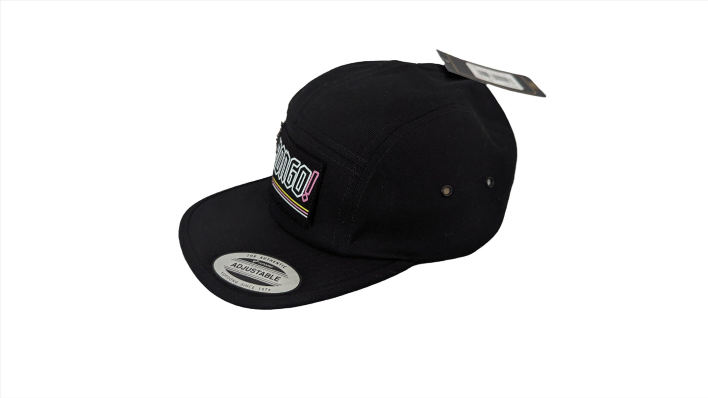 Mongo ' Raggy Patch' 5 Panel Cap