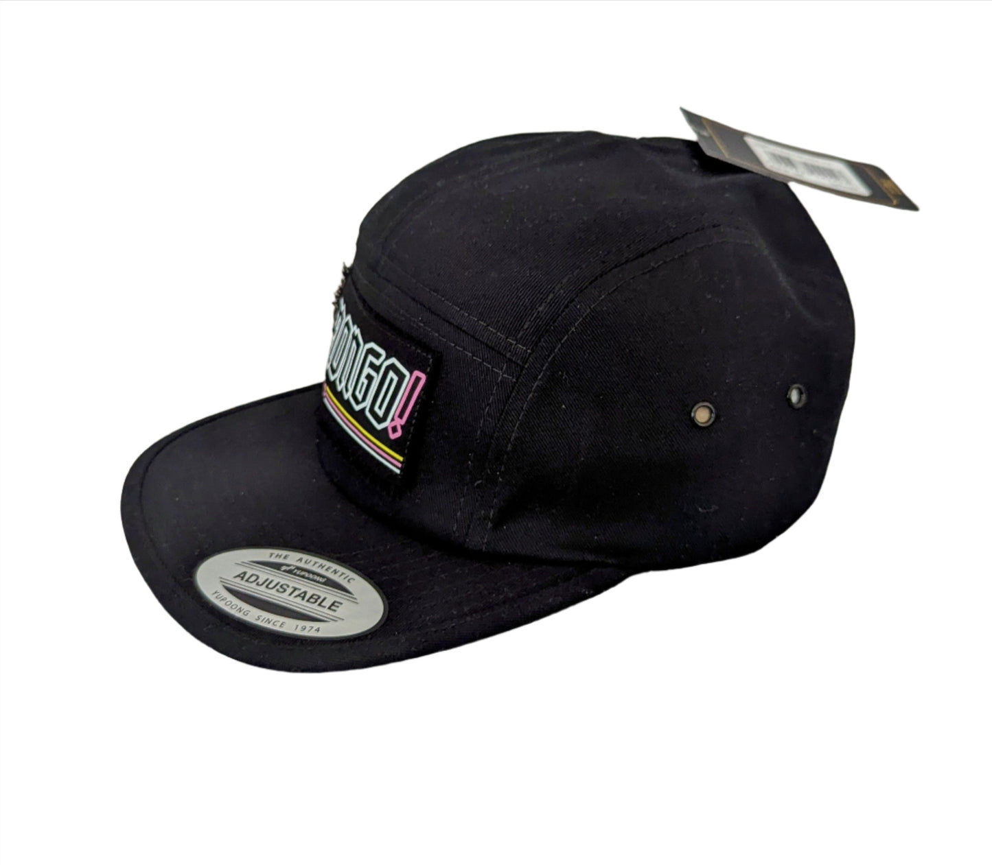 Mongo ' Raggy Patch' 5 Panel Cap