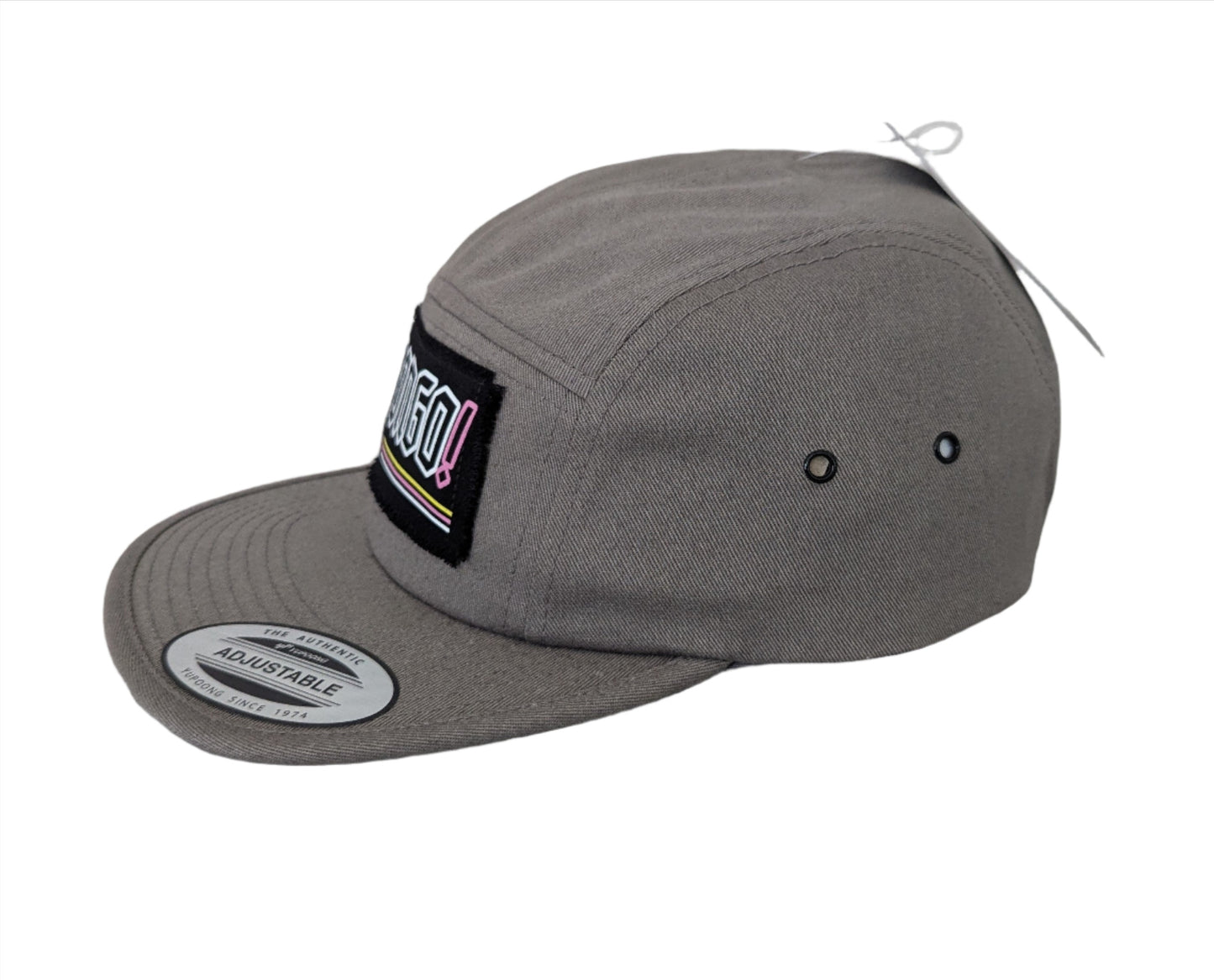 Mongo ' Raggy Patch' 5 Panel Cap