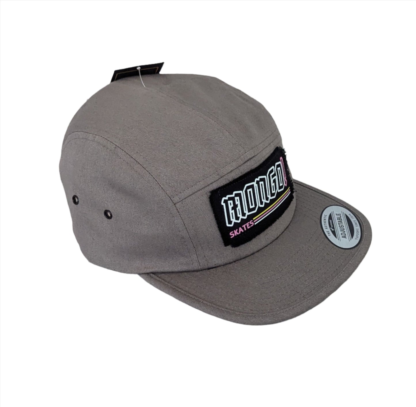 Mongo ' Raggy Patch' 5 Panel Cap