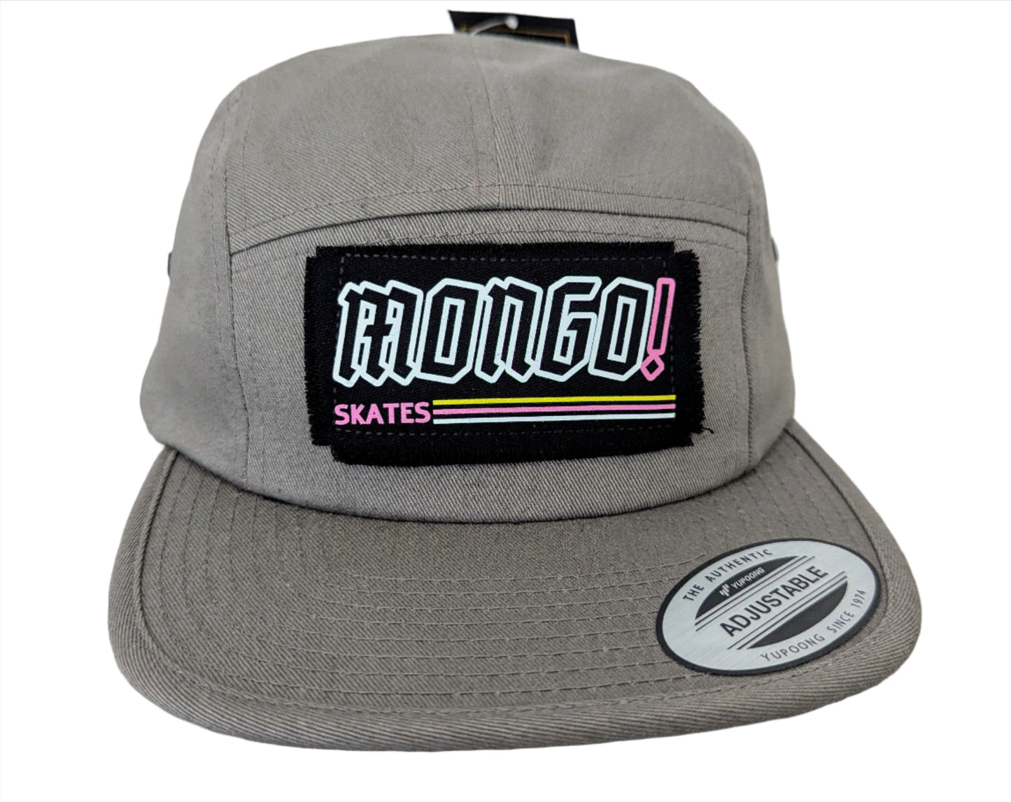 Mongo ' Raggy Patch' 5 Panel Cap