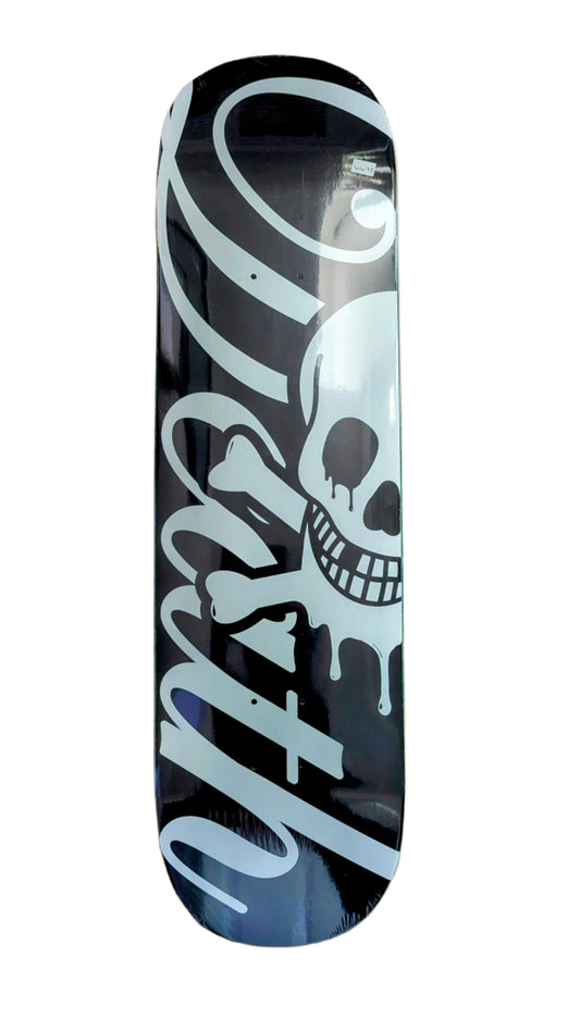 DEATH 'Script' Black/White 8.5 Popsicle2 Deck