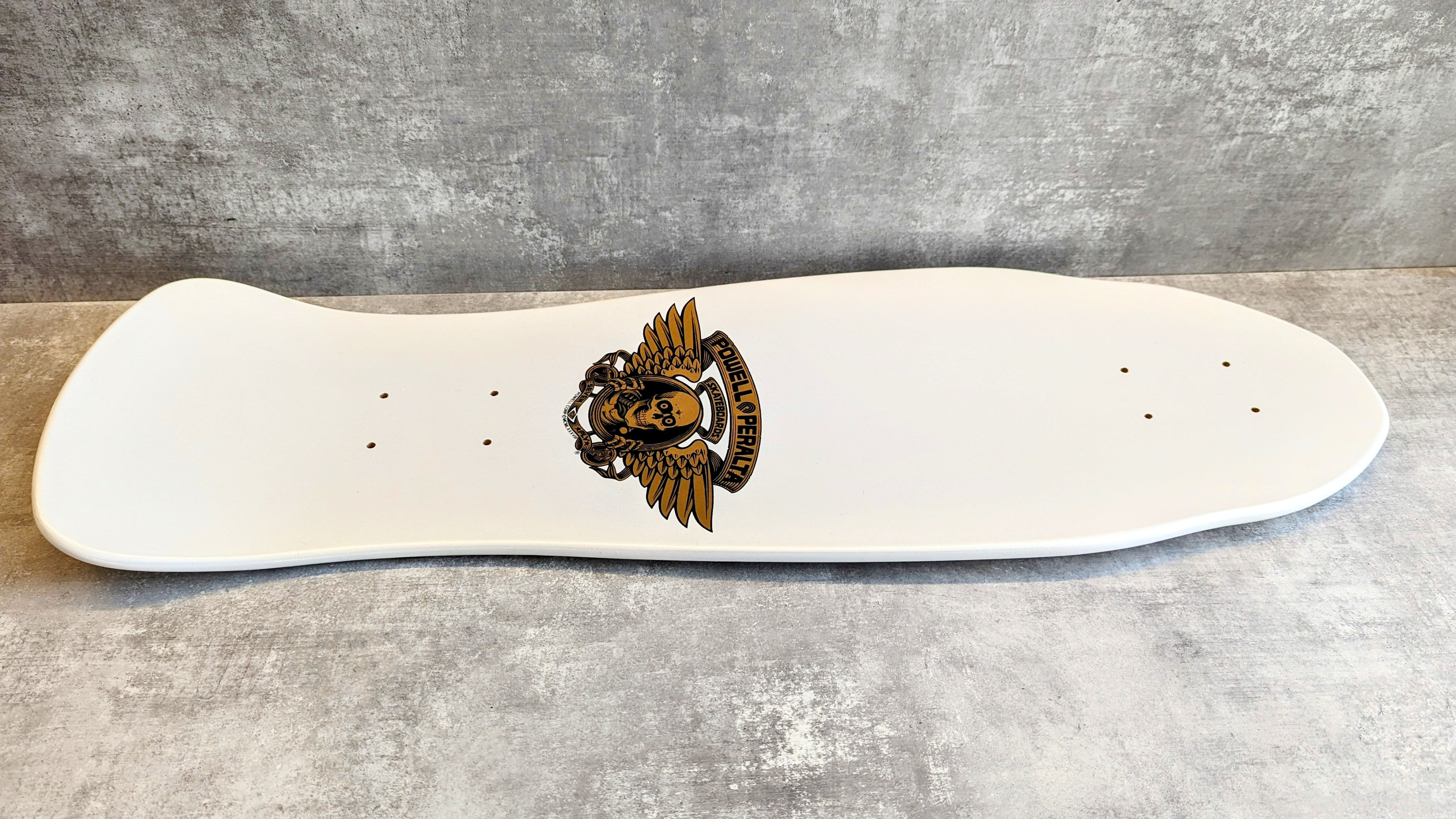 Powell Peralta Caballero Street Dragon, White/Gold - 9.625 x 29.75