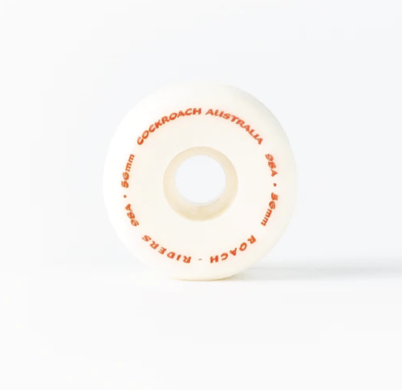 Cockroach Roach Rider 56mm 98a White Wheels