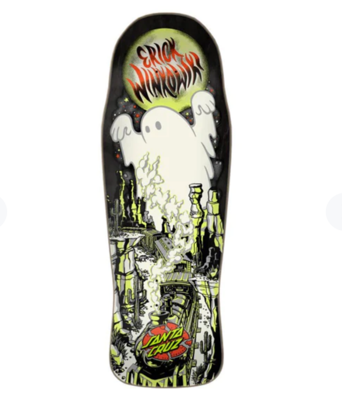 SANTA CRUZ 'Winkowski - Ghost Train' 10.34'' Deck