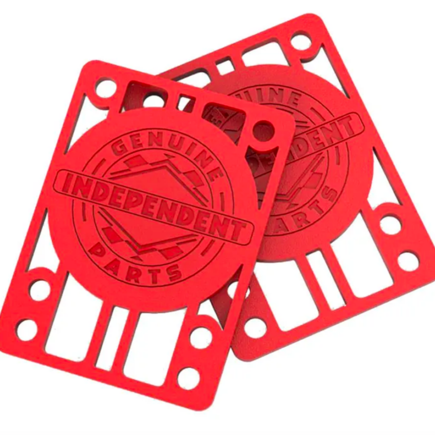 INDEPENDENT 1/8" Riser Pads RED -Pair