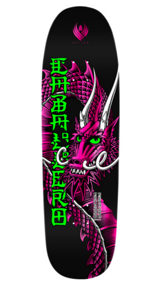 Powell Peralta Cab Ban This 6 FLIGHT® Skateboard Deck Black/ Pink Foil 9.26 x 31.95