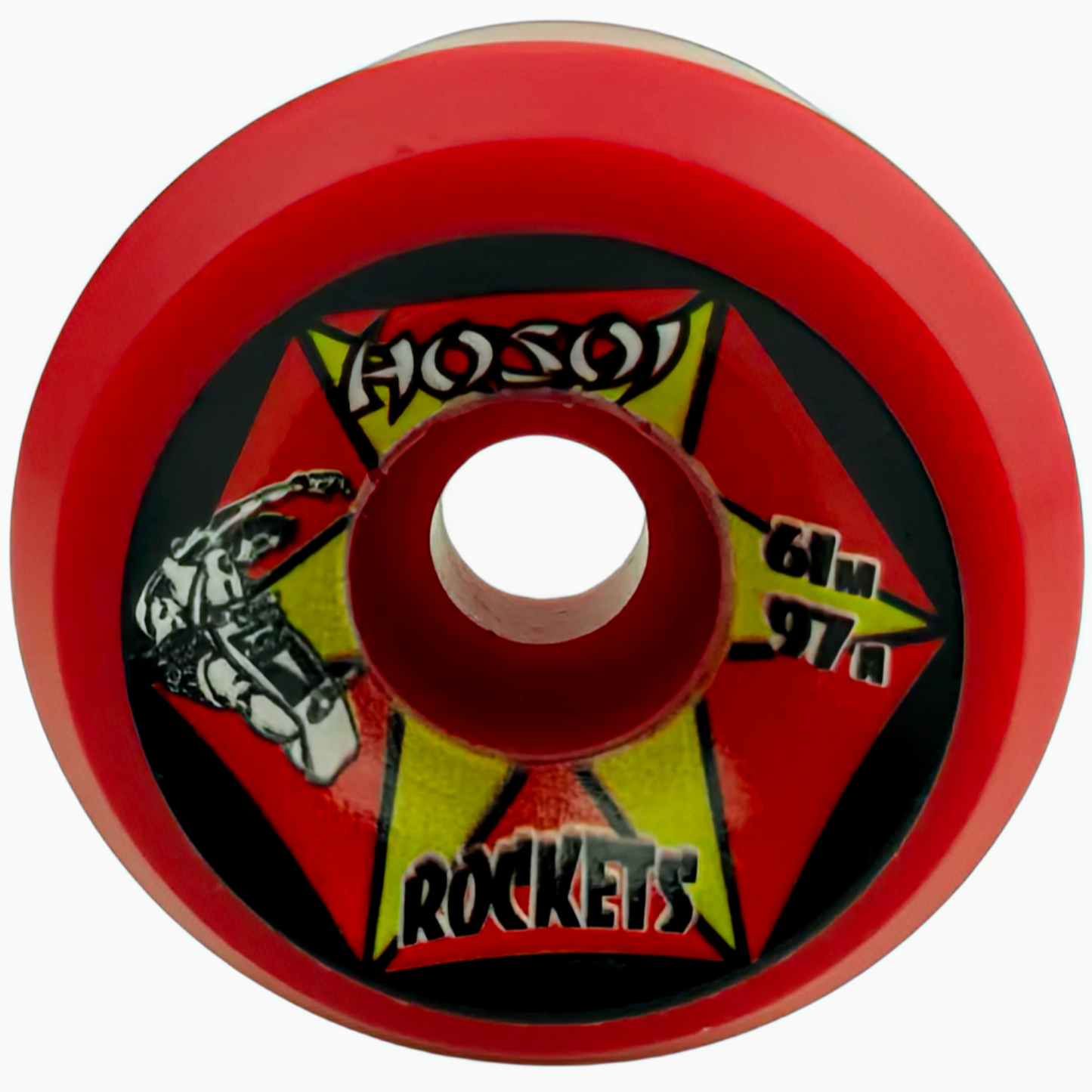 HOSOI Rockets 61mm 97a Wheels RED