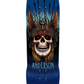 Powell Peralta Pro Andy Anderson Heron 7-Ply Maple Skateboard Deck Blue - 9.13 x 32.8