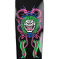 Powell Peralta Steve Caballero Mask Reissue Skateboard Deck Blacklight - 9.75 x 31.12