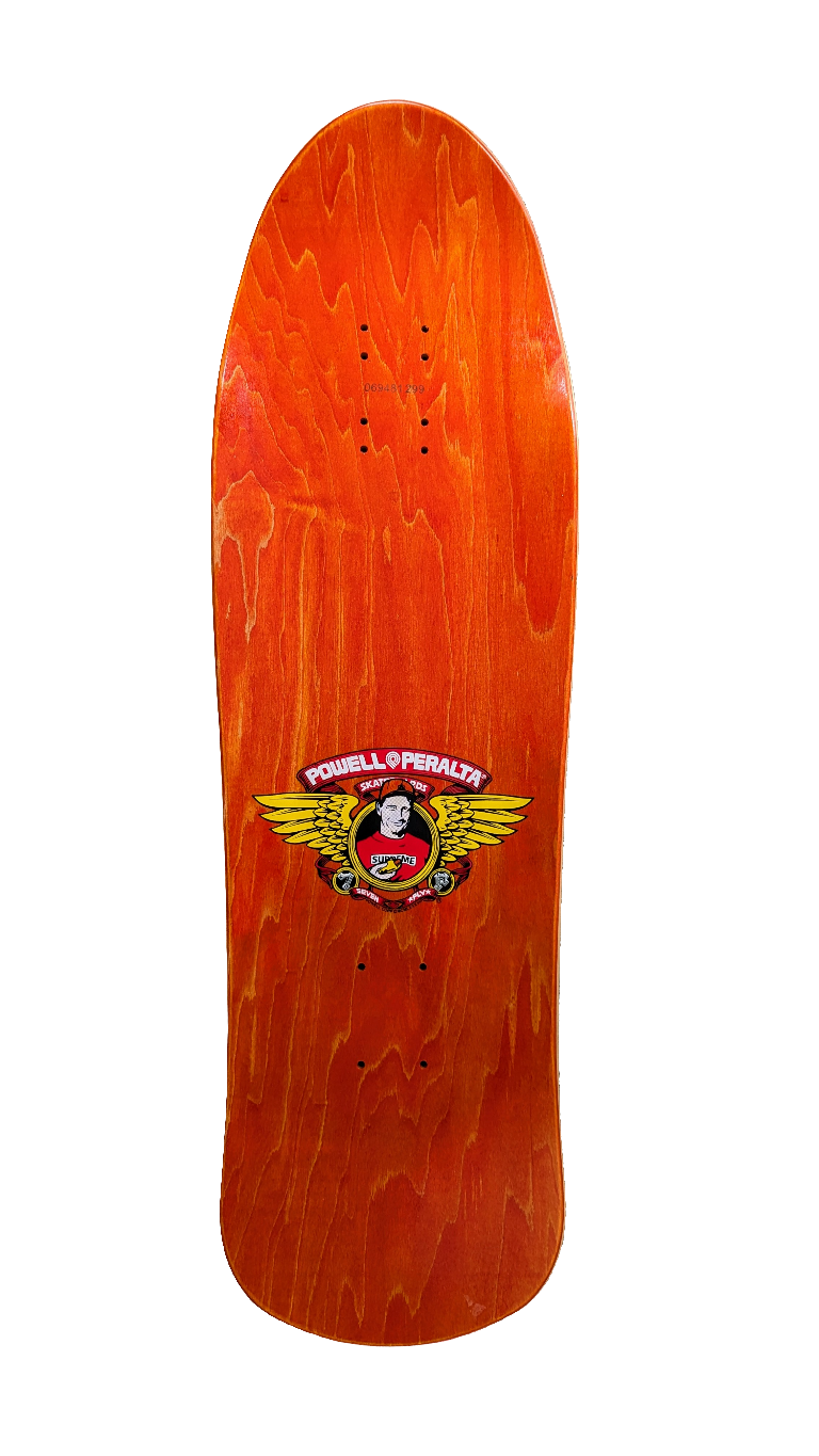 Powell Peralta Bucky Lasek Stadium Reissue Skateboard Deck Orange - 10 x 31.5