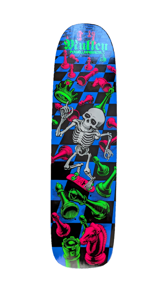 Powell Peralta Mullen 'Chess Set'  Bones Brigade Series 14 'BLACKLIGHT' Series deck