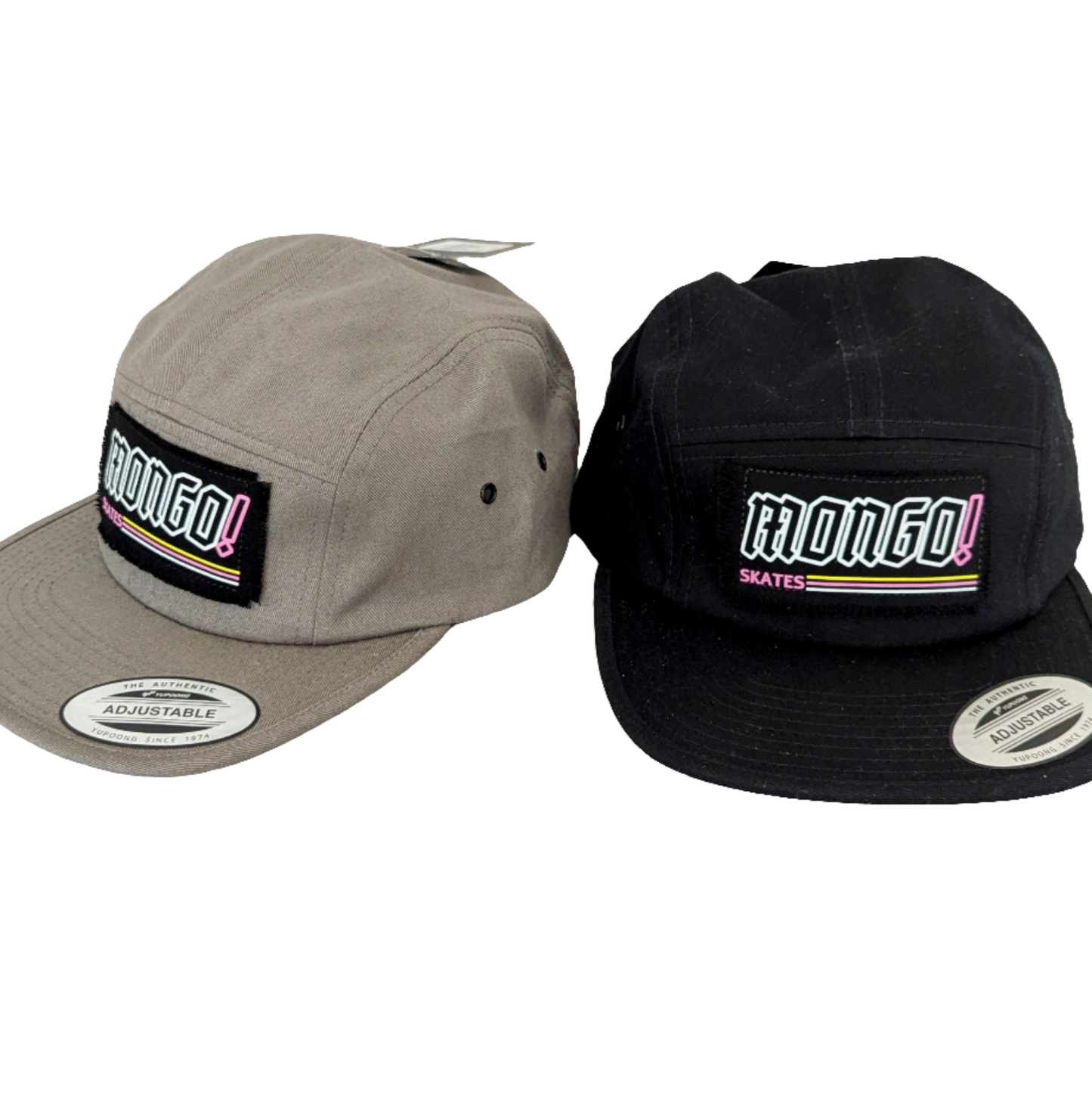 Mongo ' Raggy Patch' 5 Panel Cap