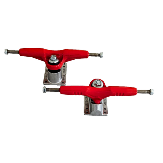 GULLWING SUPERPRO 3 Trucks RED & SILVER (Pair)