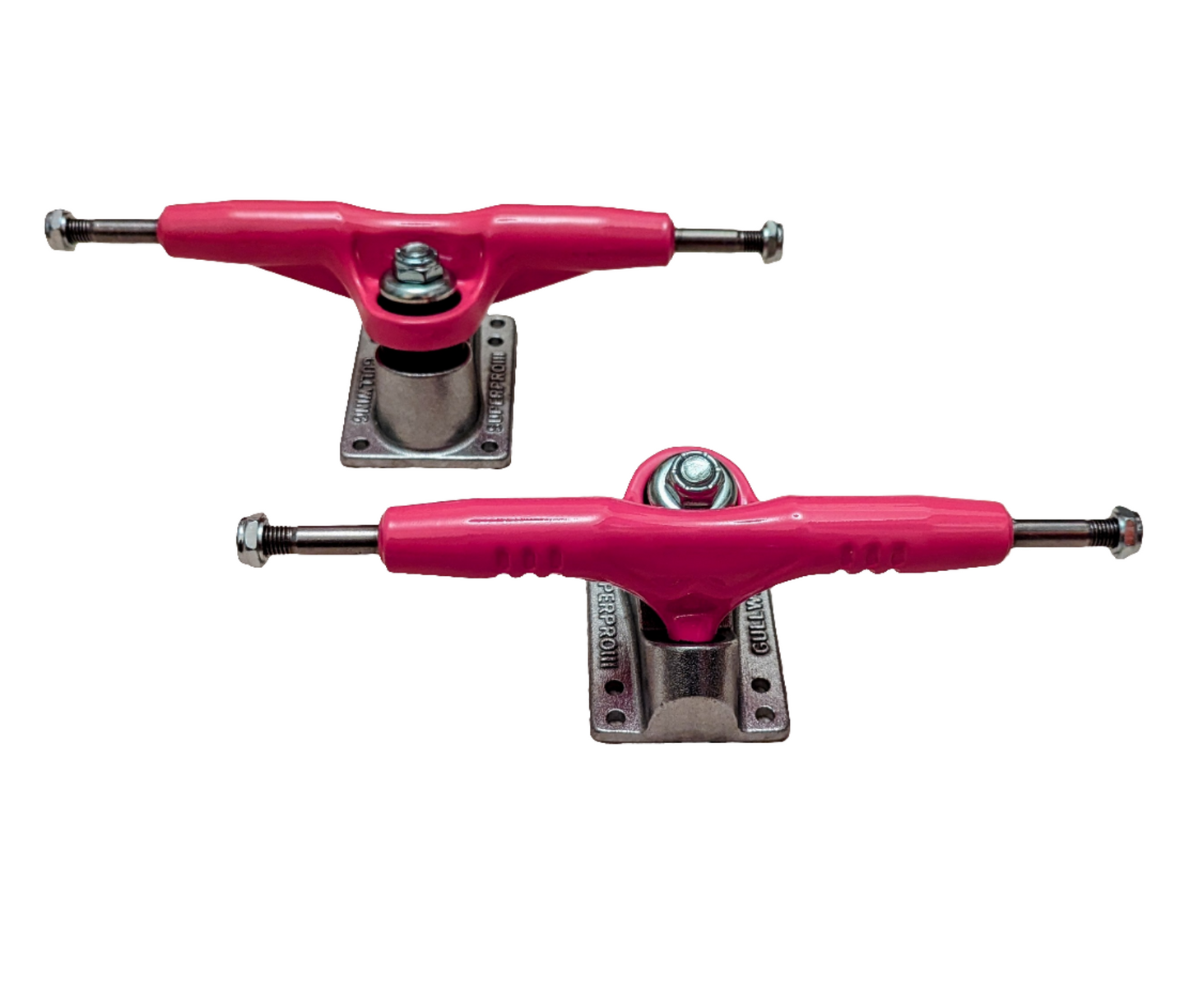 GULLWING SUPERPRO 3 Trucks PINK & SILVER (Pair)