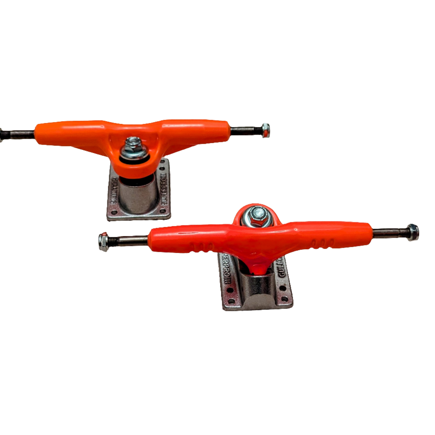 GULLWING SUPERPRO 3 Trucks FLURO ORANGE & SILVER (Pair)