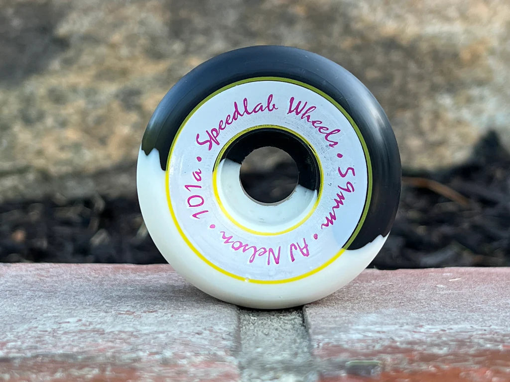 SPEEDLAB - AJ Nelson Pro model 59mm/101A (Special Edition White/Black Split)