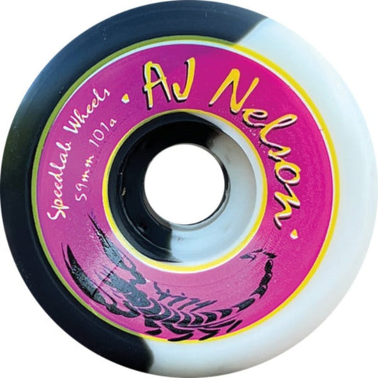 SPEEDLAB - AJ Nelson Pro model 59mm/101A (Special Edition White/Black Split)